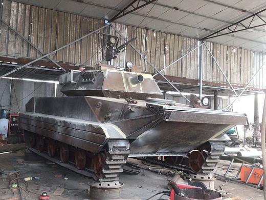 科普我国军事展军事模型的制作