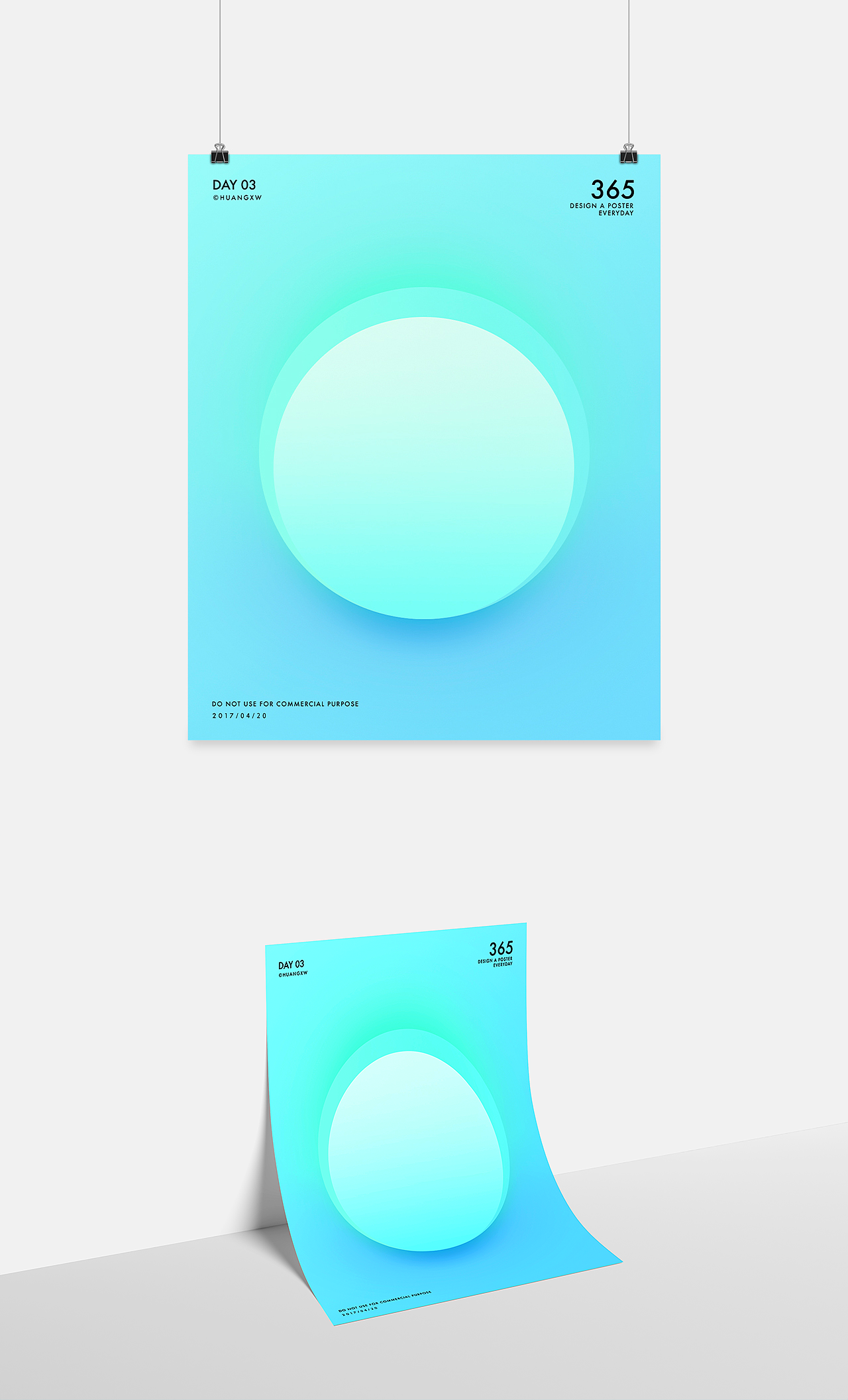 Poster for 365Day | Part 1（图ZODEwNDI2MzI=） - 海报 - 站酷设计师皇小喂原创素材 - 站酷ZCOOL