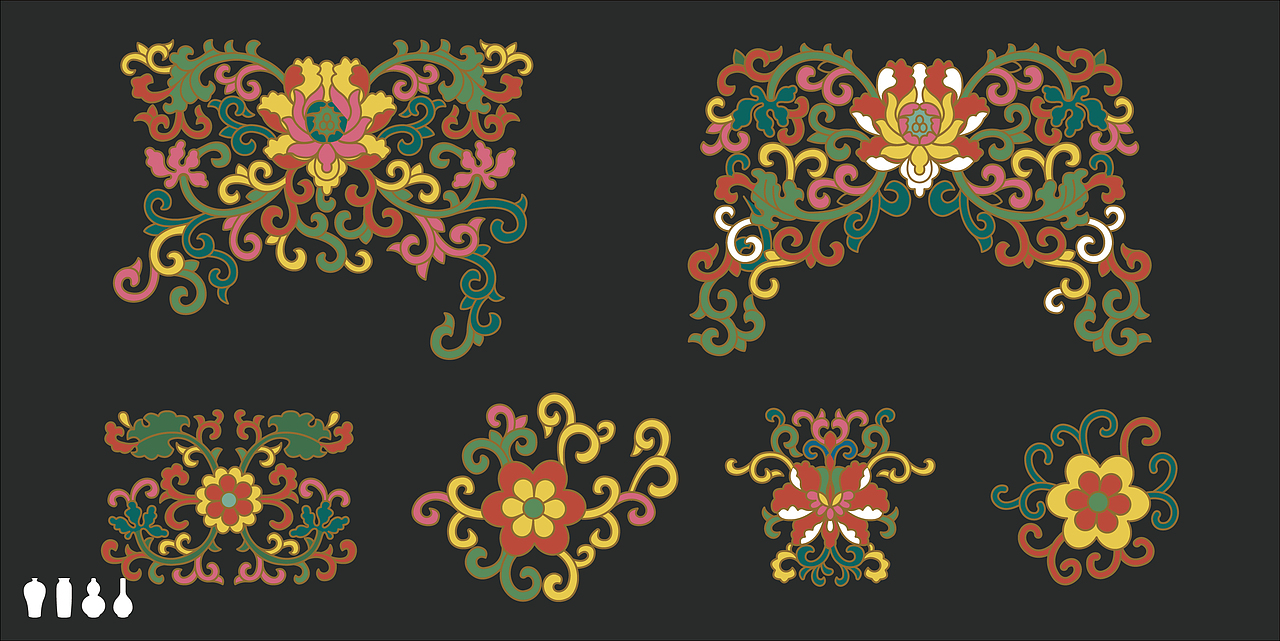 两个世界的人，隔着千年时光，凝神对望（图ZMTY0MTI5Njgw） - 图案 - 站酷设计师壮家清穗原创素材 - 站酷ZCOOL