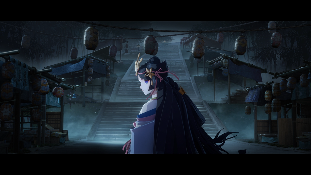 游戏角色场景插画