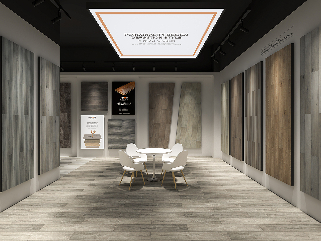 梦阁森地板展厅（图ZMTc4NTA2Nzcy） - 展陈设计 - 站酷设计师闵晨阳原创素材 - 站酷ZCOOL