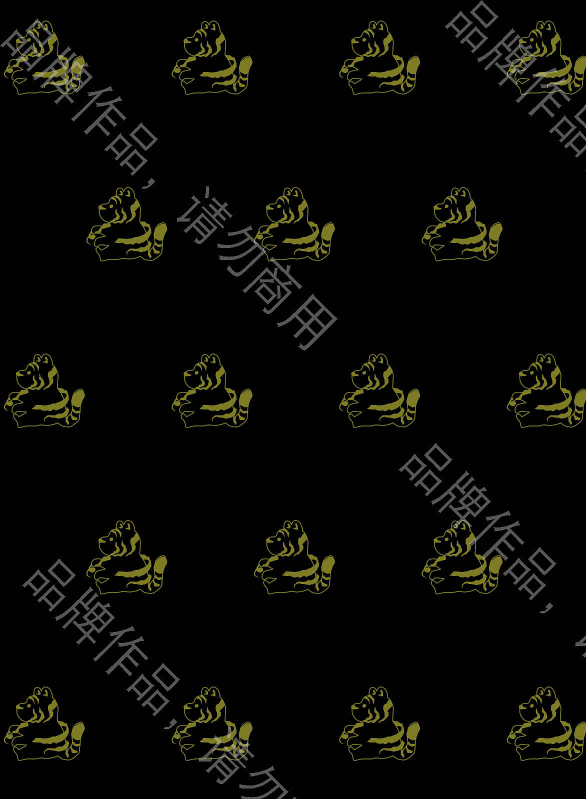 小闹虎（图ZMjg5NzQxNTYw） - 图案 - 站酷设计师anan009原创素材 - 站酷ZCOOL