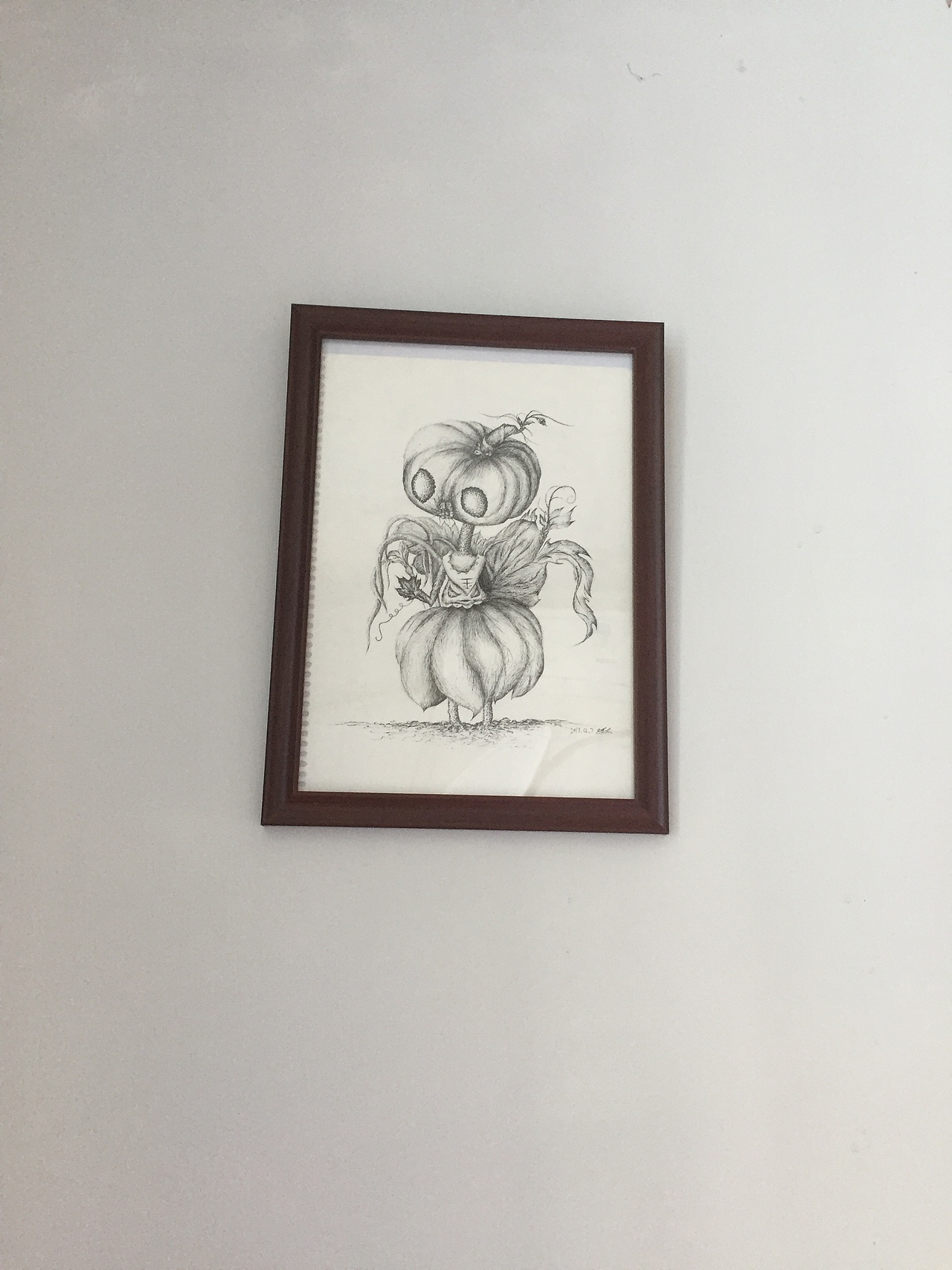 把以前的画裱好了，上墙了（图ZMTI4Mzg4NjIw） - 绘画 - 站酷设计师优太惠先生原创素材 - 站酷ZCOOL