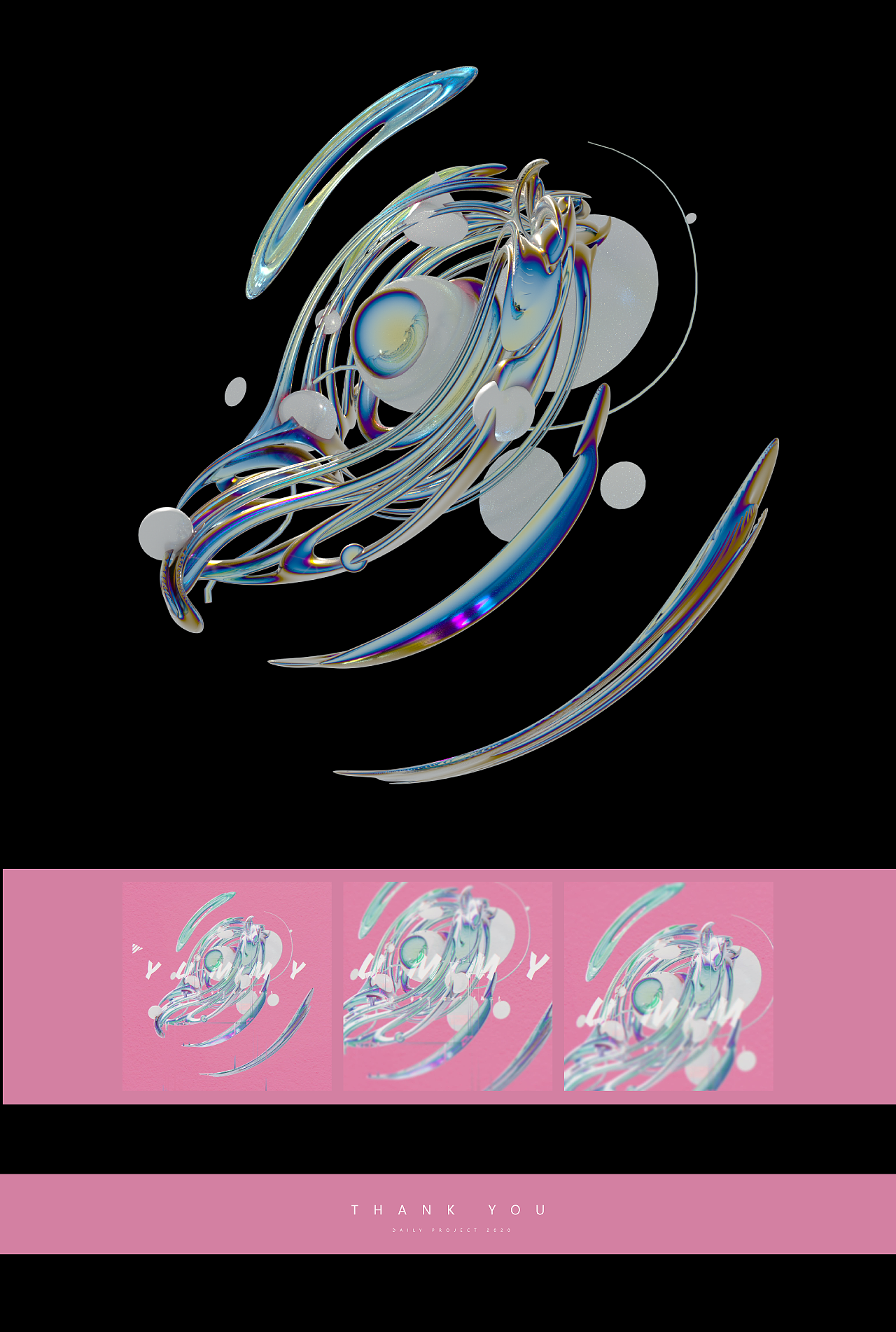 梅红C4D 每日图形设计 (二十)