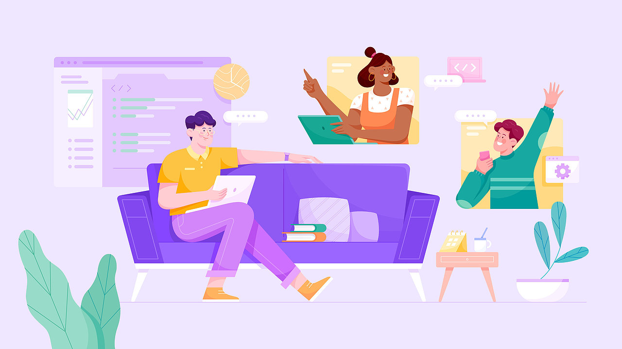 Geekbot博客插画合集（三）（图ZMjY5MDg1OTA0） - 商业插画 - 站酷设计师由然工作室原创素材 - 站酷ZCOOL