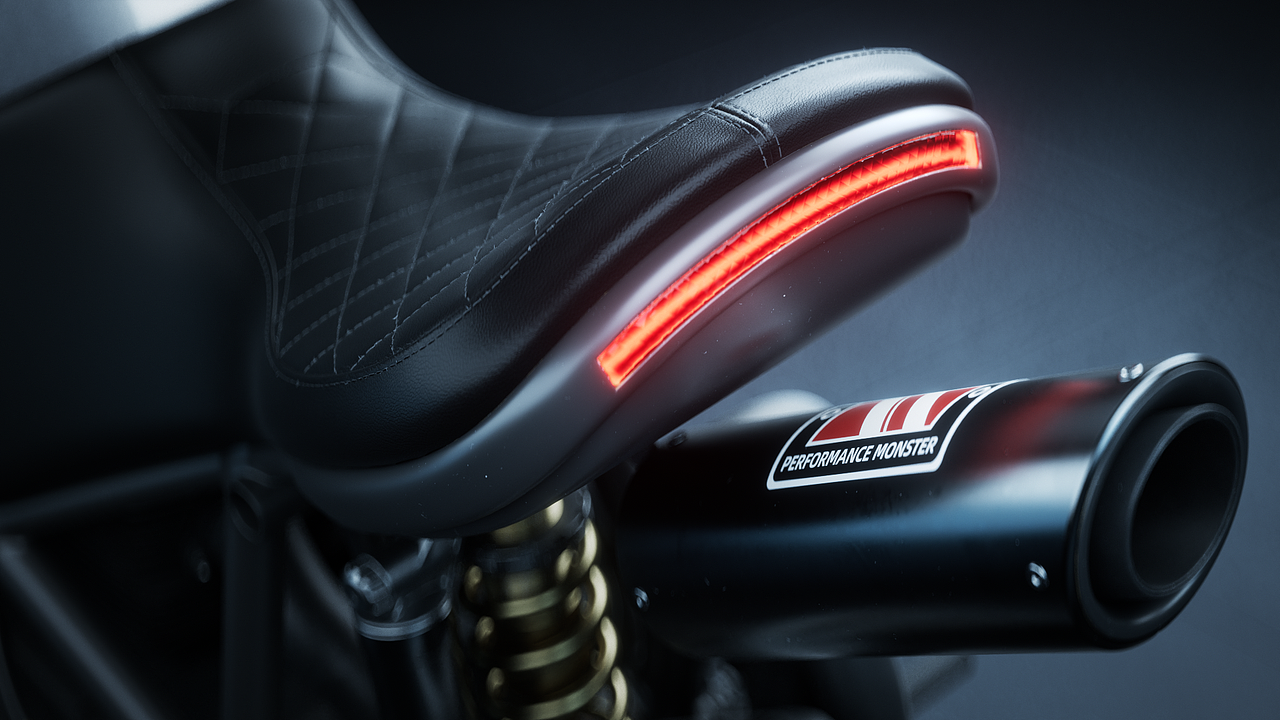 杜卡迪摩托车渲染