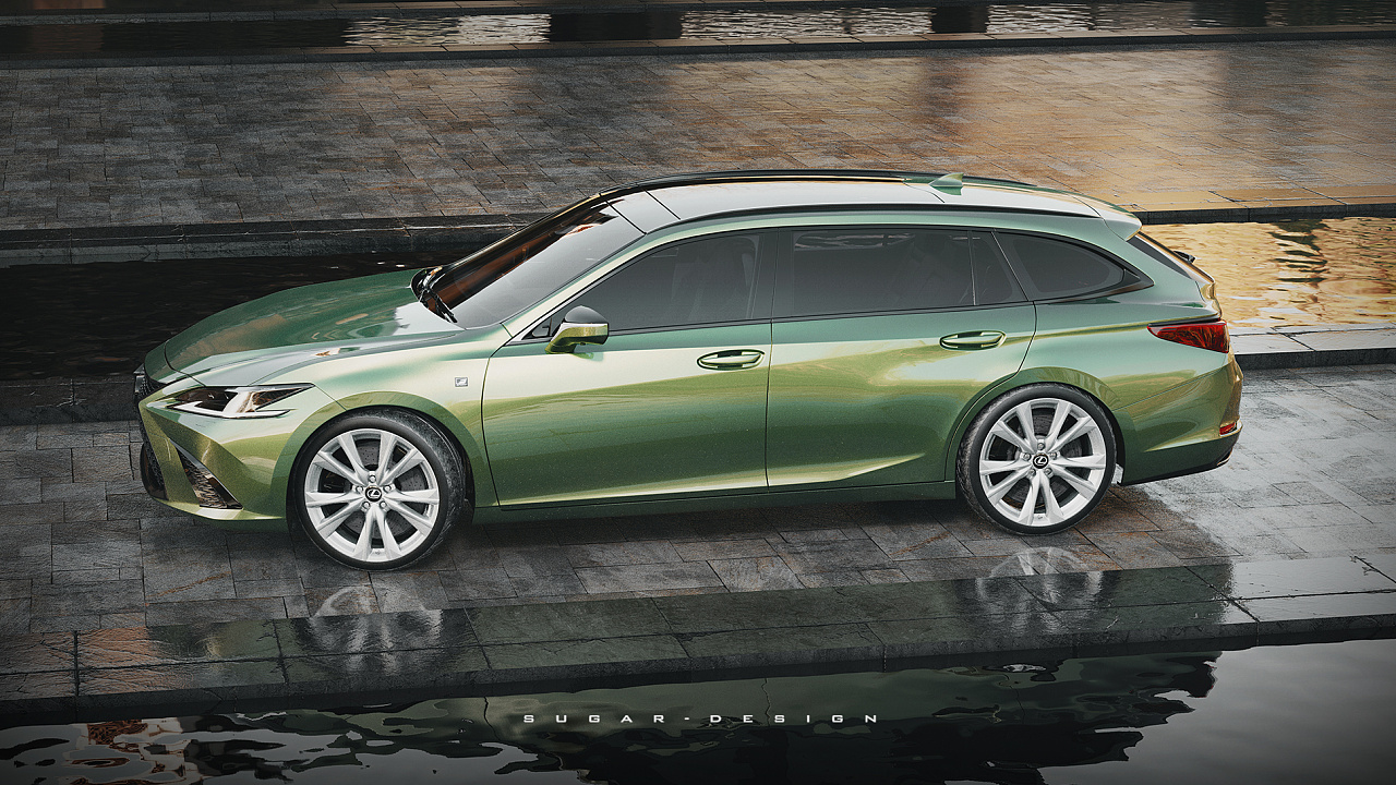 雷克萨斯esestatewagon旅行车新车预览