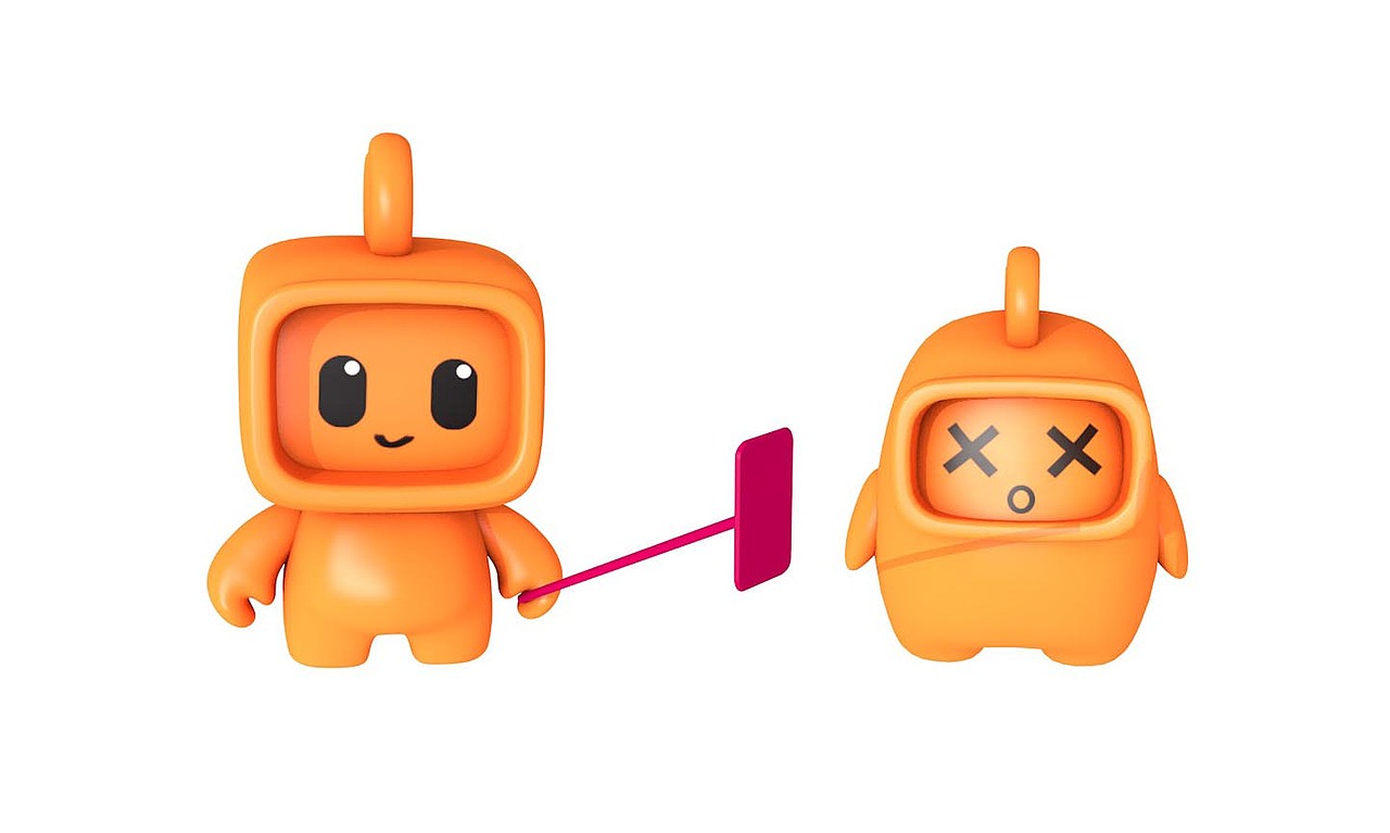 快乐直播（图ZMjU2ODc2MDI4） - IP形象 - 站酷设计师老七的秘密原创素材 - 站酷ZCOOL