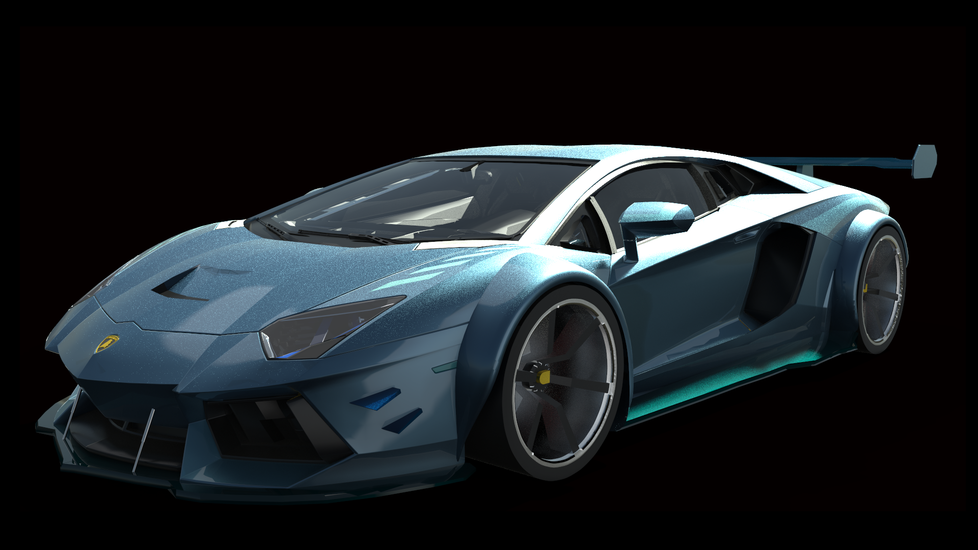 兰博基尼渲染图