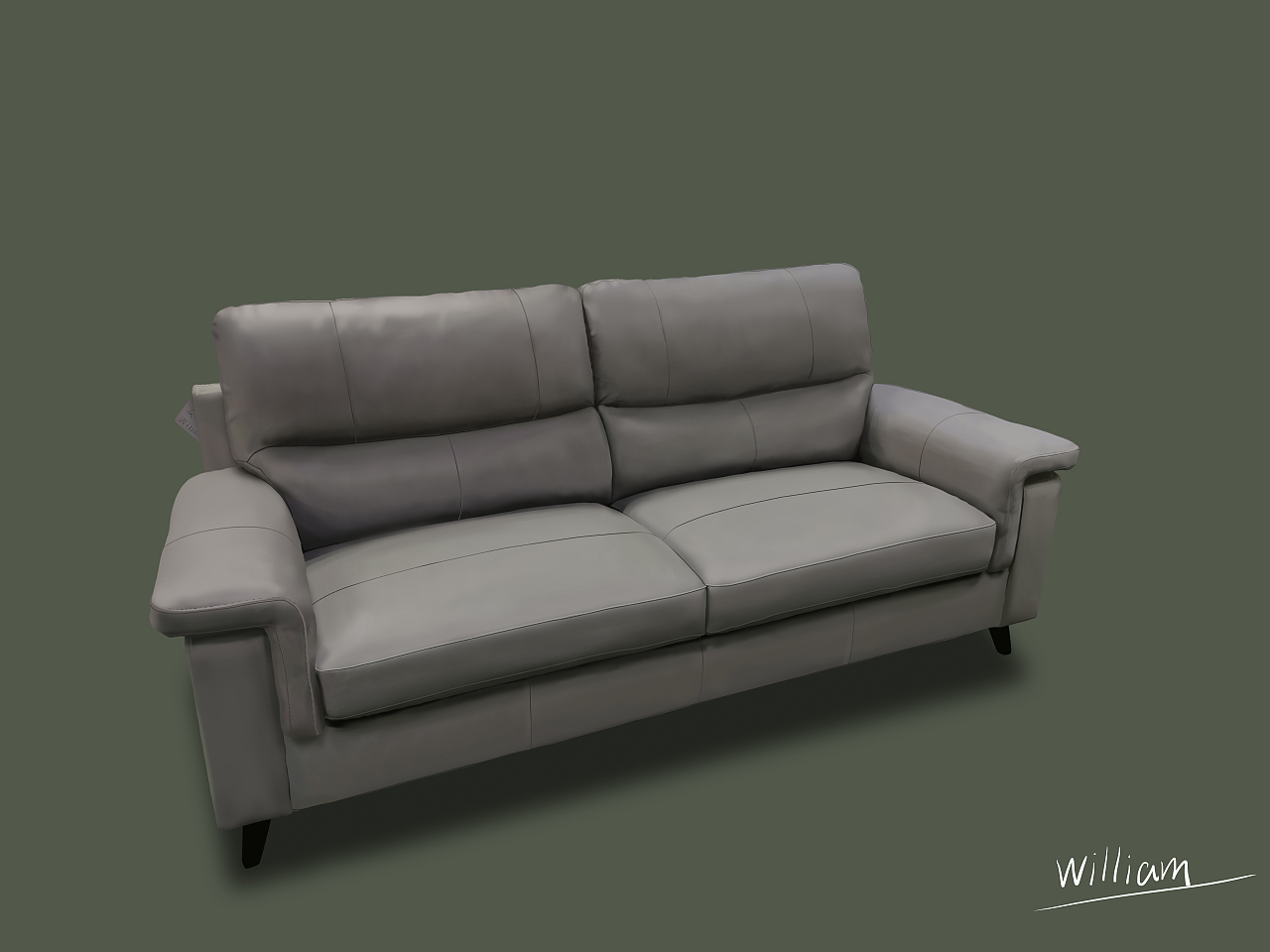 美式 · 沙發(fā)寫生（圖ZMTg2Nzk4Mjg0） - 生活用品 - 站酷設(shè)計師KazumaMikura原創(chuàng)素材 - 站酷ZCOOL