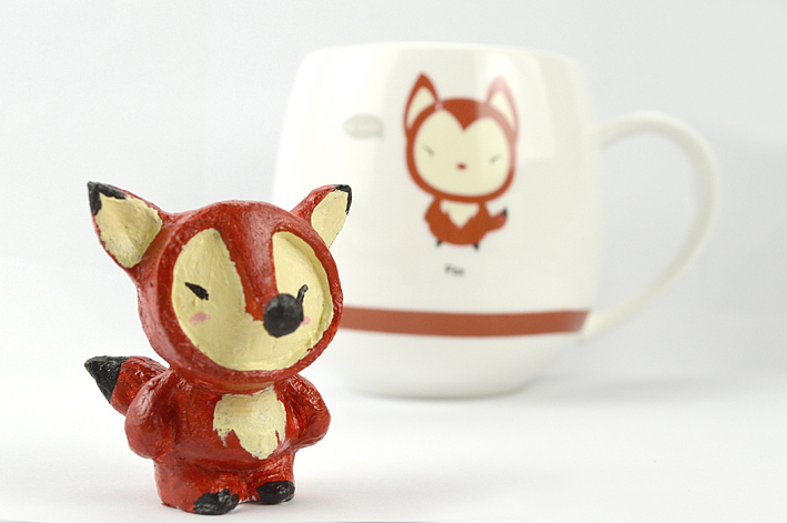 小动物泥塑与其形象的早餐杯（图ZODAxNDk2NA==） - 生活用品 - 站酷设计师庄正原创素材 - 站酷ZCOOL