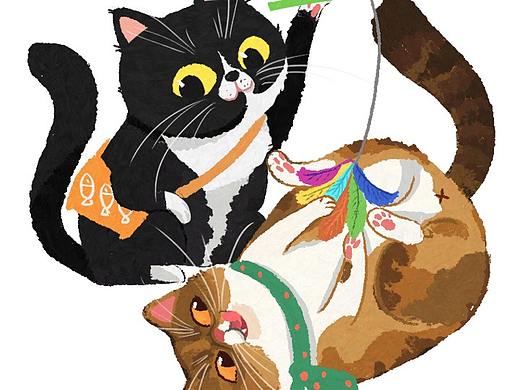 《卑微工具猫》插画练习
