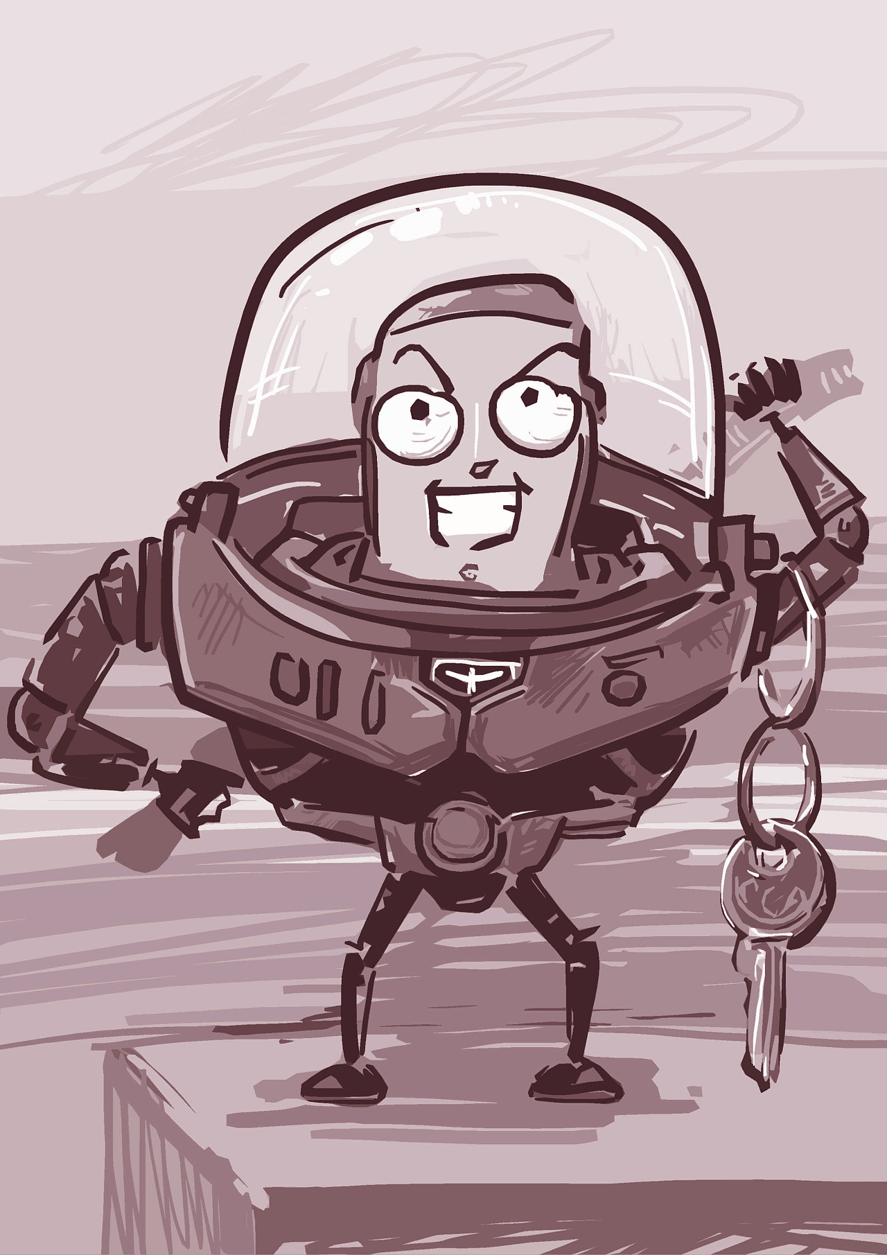 巴斯光年|插画|涂鸦/潮流|9523 - 原创作品 - 站酷 (zcool)