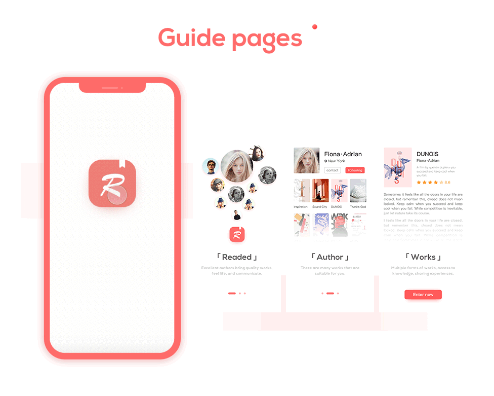 阅读类app-design（图ZMTEwNzY3MTMy） - APP界面 - 站酷设计师李鑫L_xin原创素材 - 站酷ZCOOL