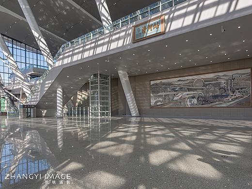 建筑摄影-北京清河高铁站