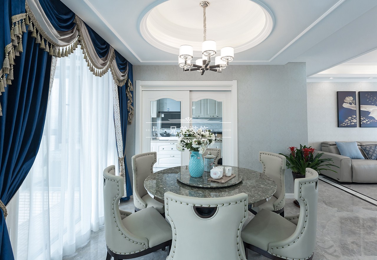 金科廊桥水岸装修|兄弟装饰江北新牌坊店全案设计