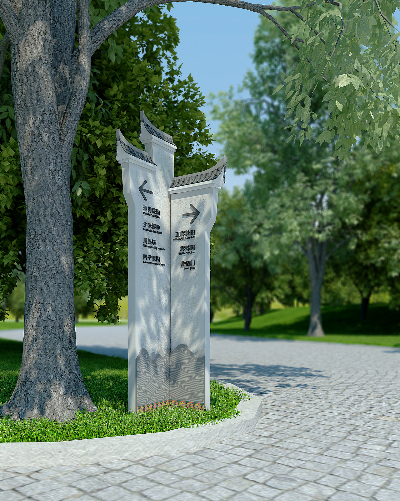 宁远九嶷河国家湿地公园导视系统概念设计（图ZMjE2MzQyMjc2） - 商业空间设计 - 站酷设计师太和猫原创素材 - 站酷ZCOOL