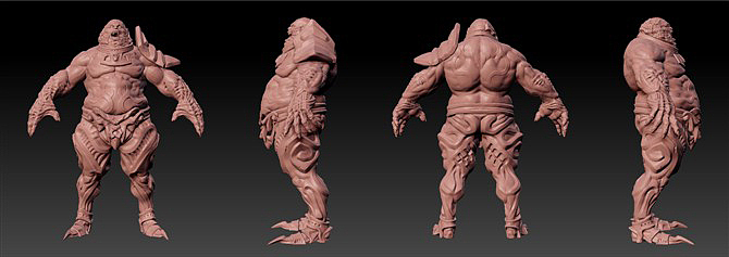 3D角色“一枚”,做的相对轻松