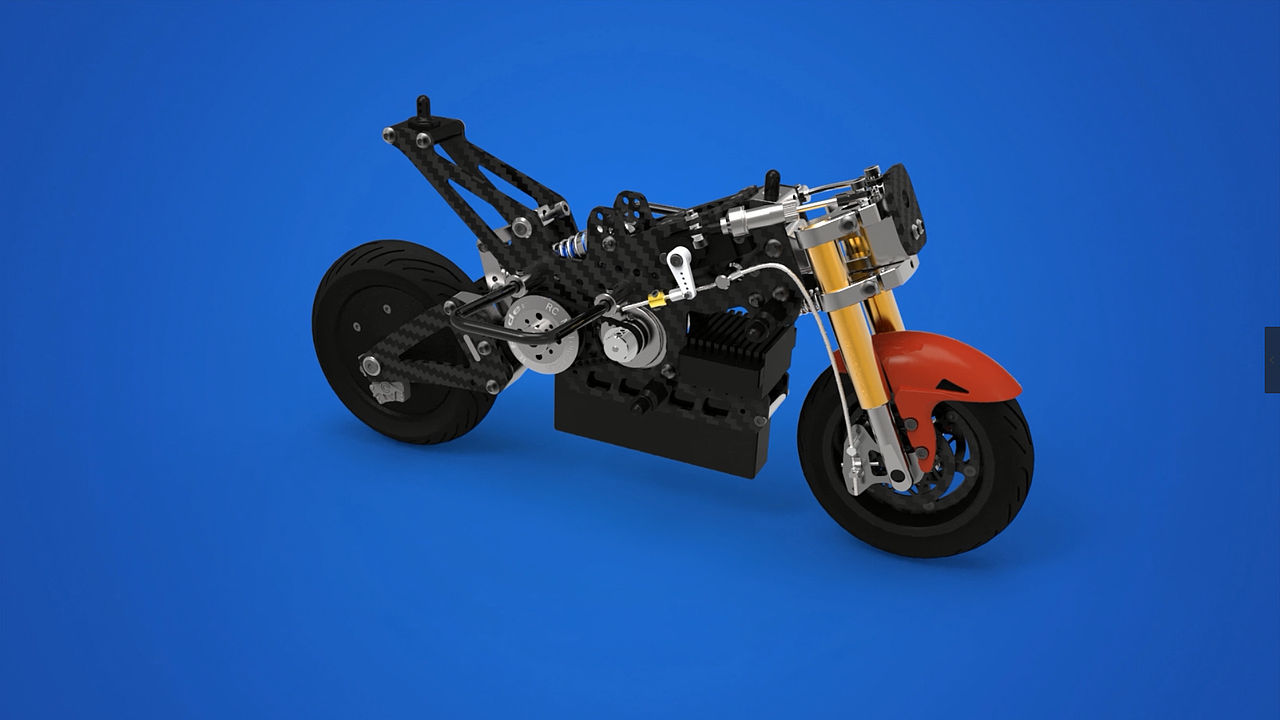 競速摩托車模型產(chǎn)品展示+組裝過程動畫（2）（圖ZMTgwNTU5ODQw） - 動畫/影視 - 站酷設(shè)計師古DE原創(chuàng)素材 - 站酷ZCOOL