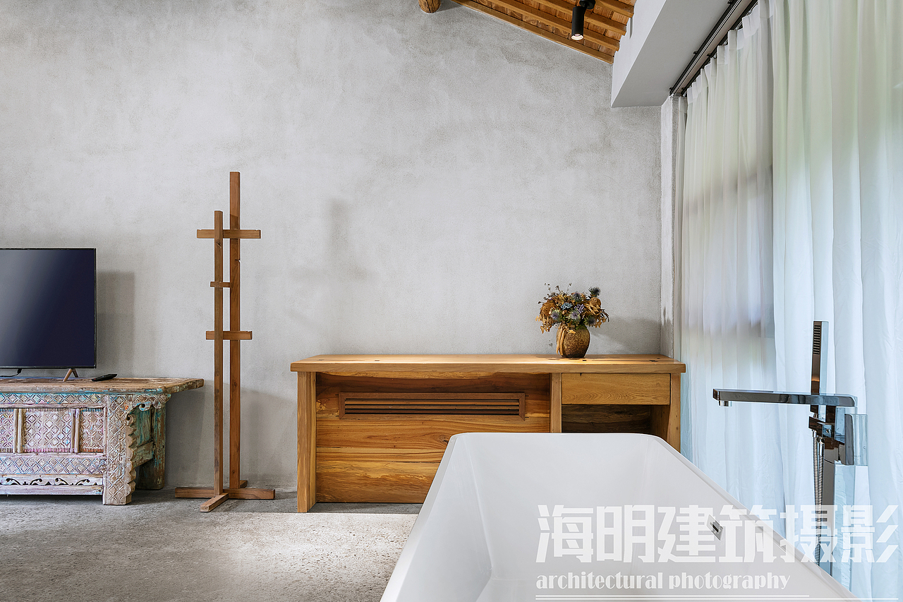 酒店建筑拍摄-浙江金华三十六院溪·诗莉莉文化遗址酒店