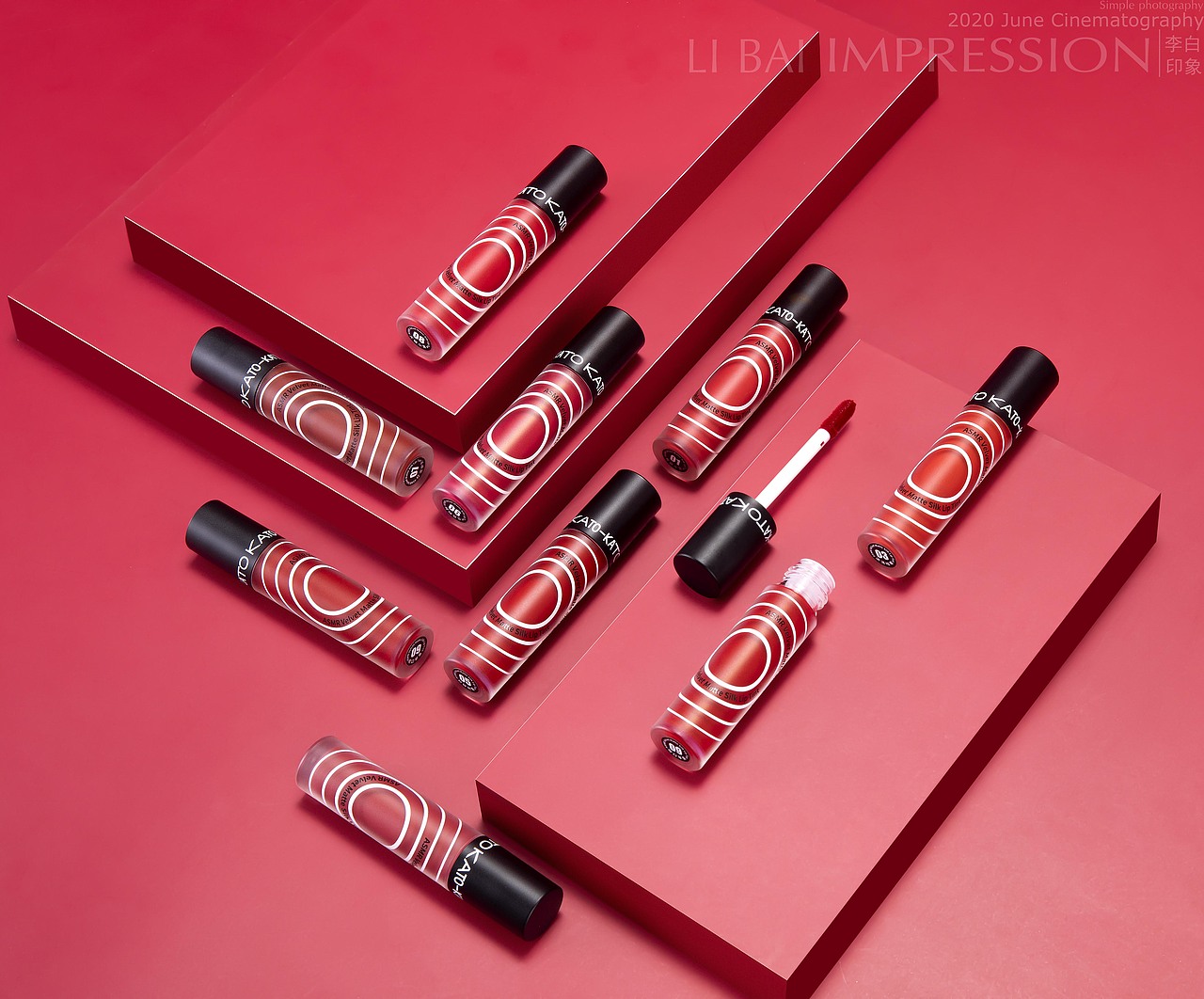 唇釉 睫毛膏（图ZMjE4OTgzODA0） - 产品摄影 - 站酷设计师李白印象原创素材 - 站酷ZCOOL