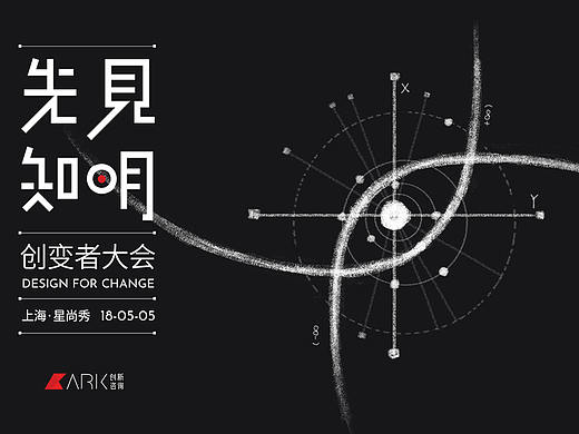 ARK创变者大会「先见知明」活动海报