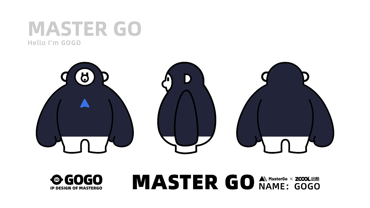 MasterGo IP形象设计-GOGO(图ZMzA1MTE5MTM2) - IP形象 - 站酷设计师积极设计原创素材 - 站酷ZCOOL