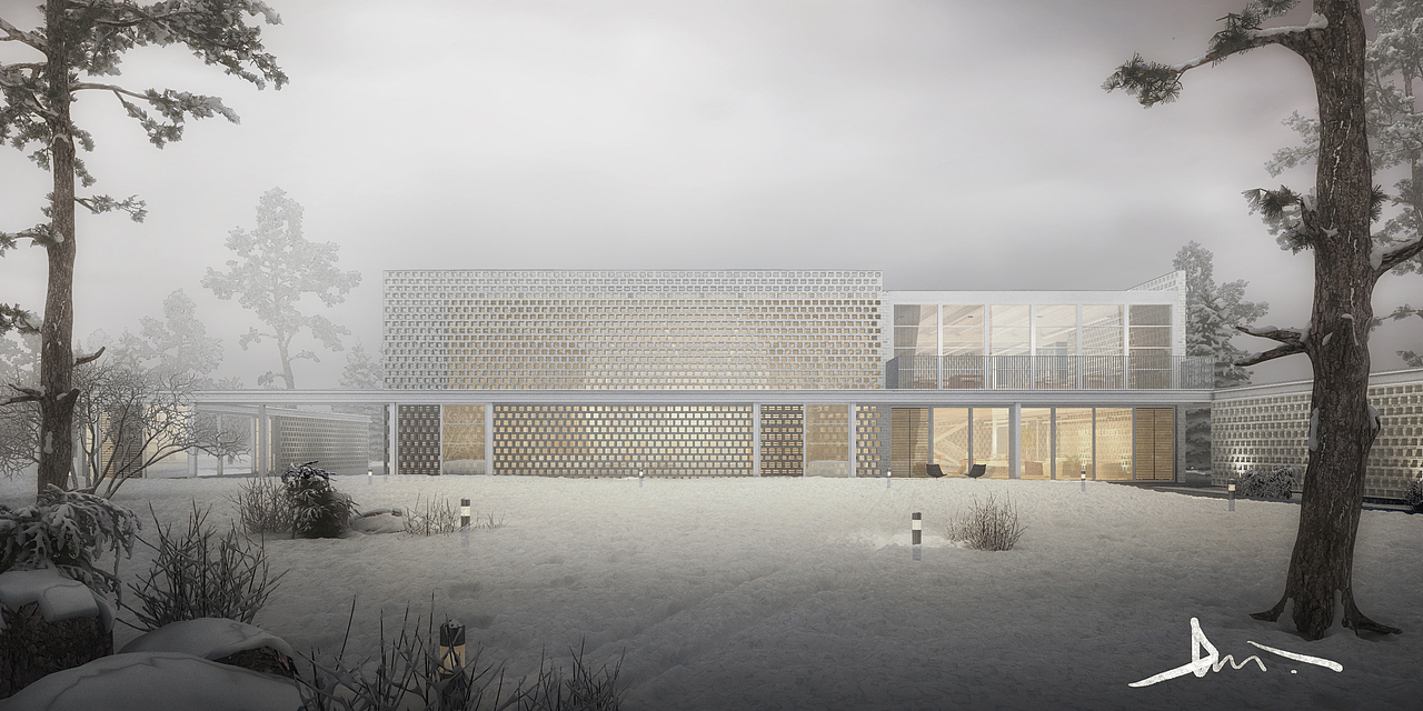 建筑丨体块之间