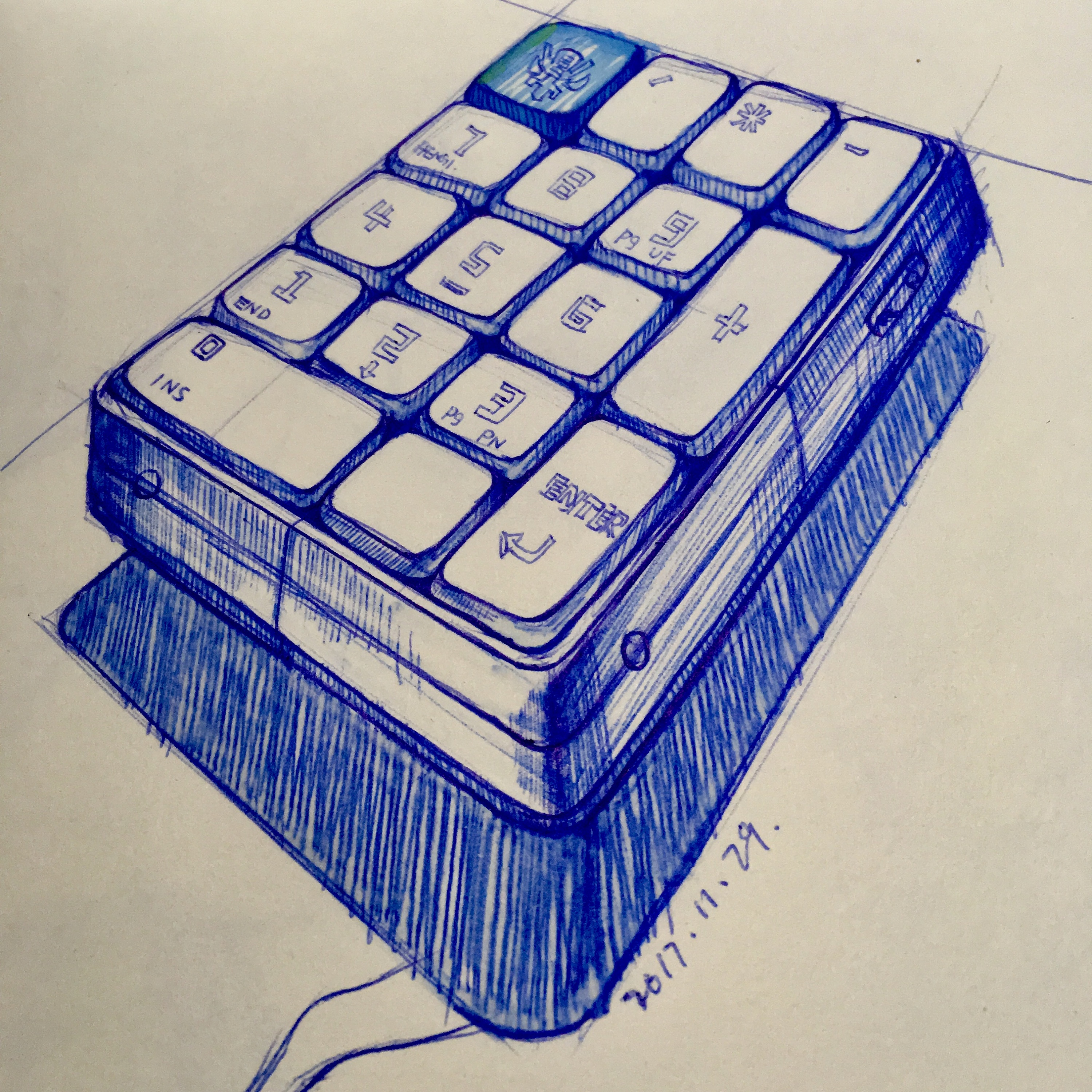 产品手绘练习|工业/产品|其他工业/产品|我在故宫做文创 - 原创作品