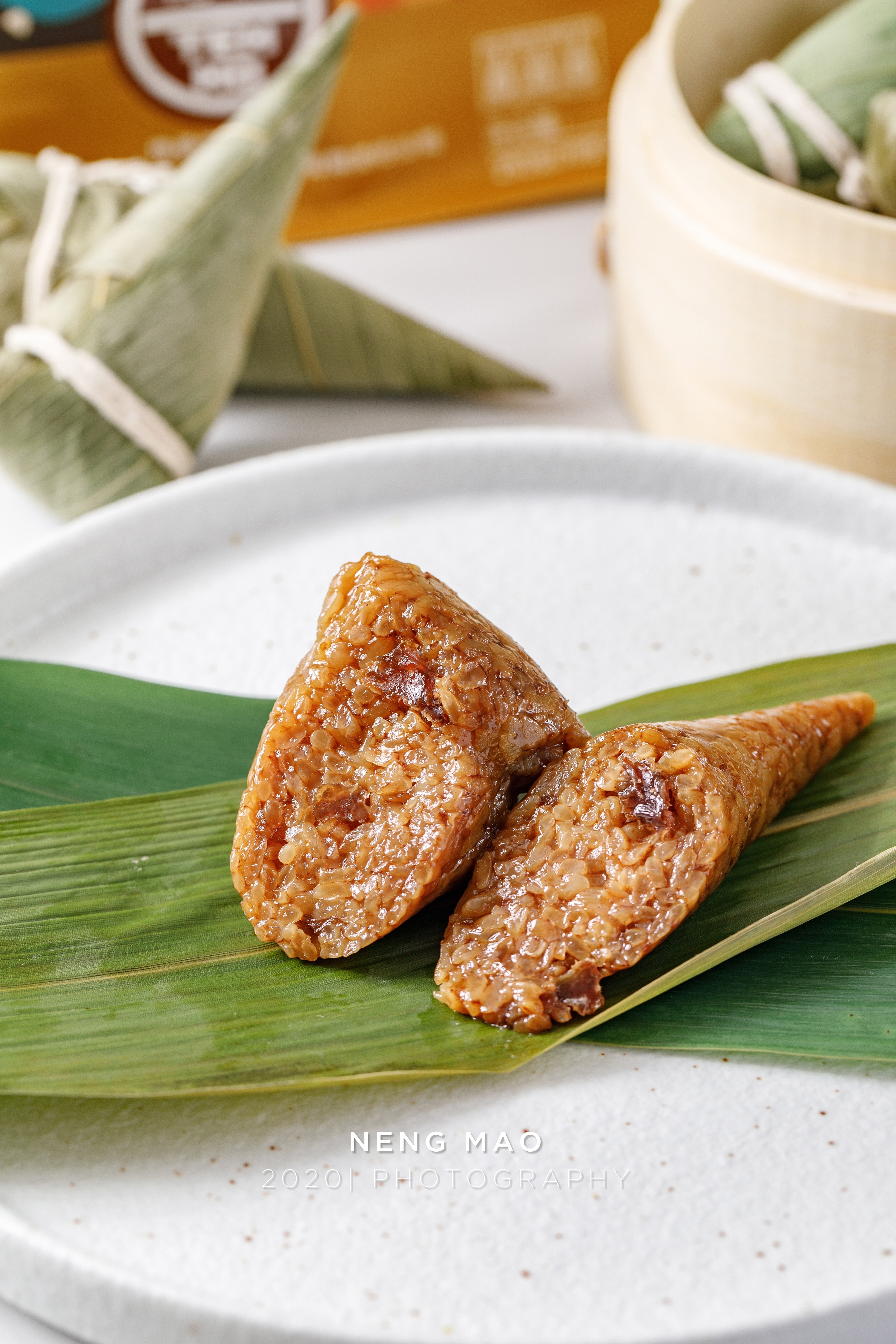 德和香粽礼盒端午粽子拍摄案例.