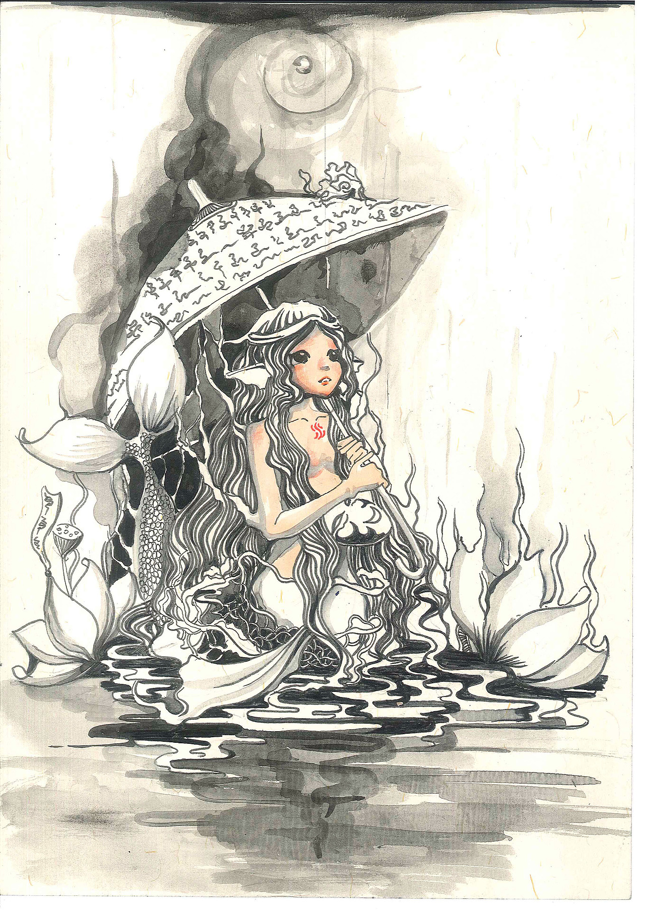 #青春答卷2014#四季歌 拟人手绘 谨以此作，纪念以前没有来得及珍惜的春夏秋冬（图ZMTcwMjgxMjQ=） - 商业插画 - 站酷设计师狐狸精小五原创素材 - 站酷ZCOOL