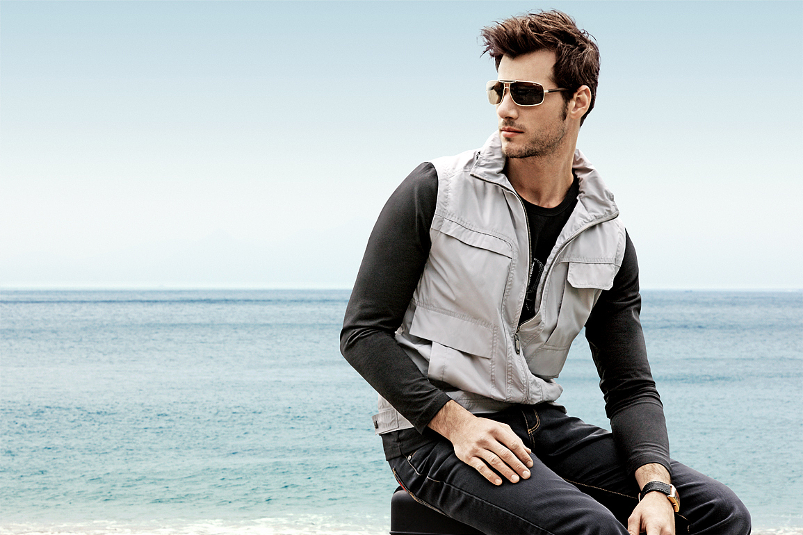 外模室外男装拍摄