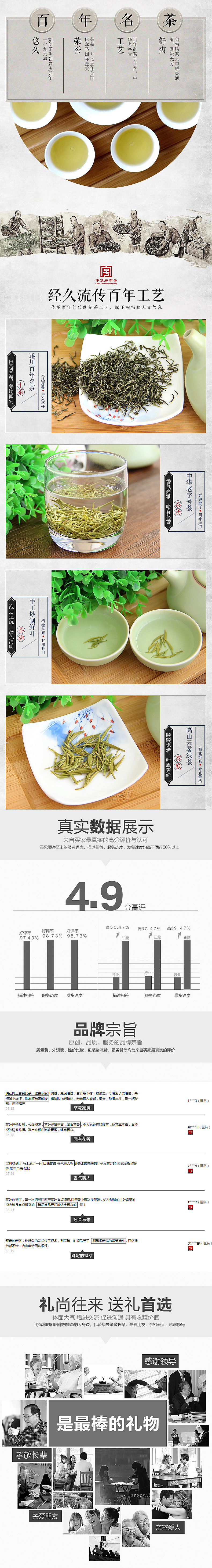 狗牯脑茶叶详情 中国风详情