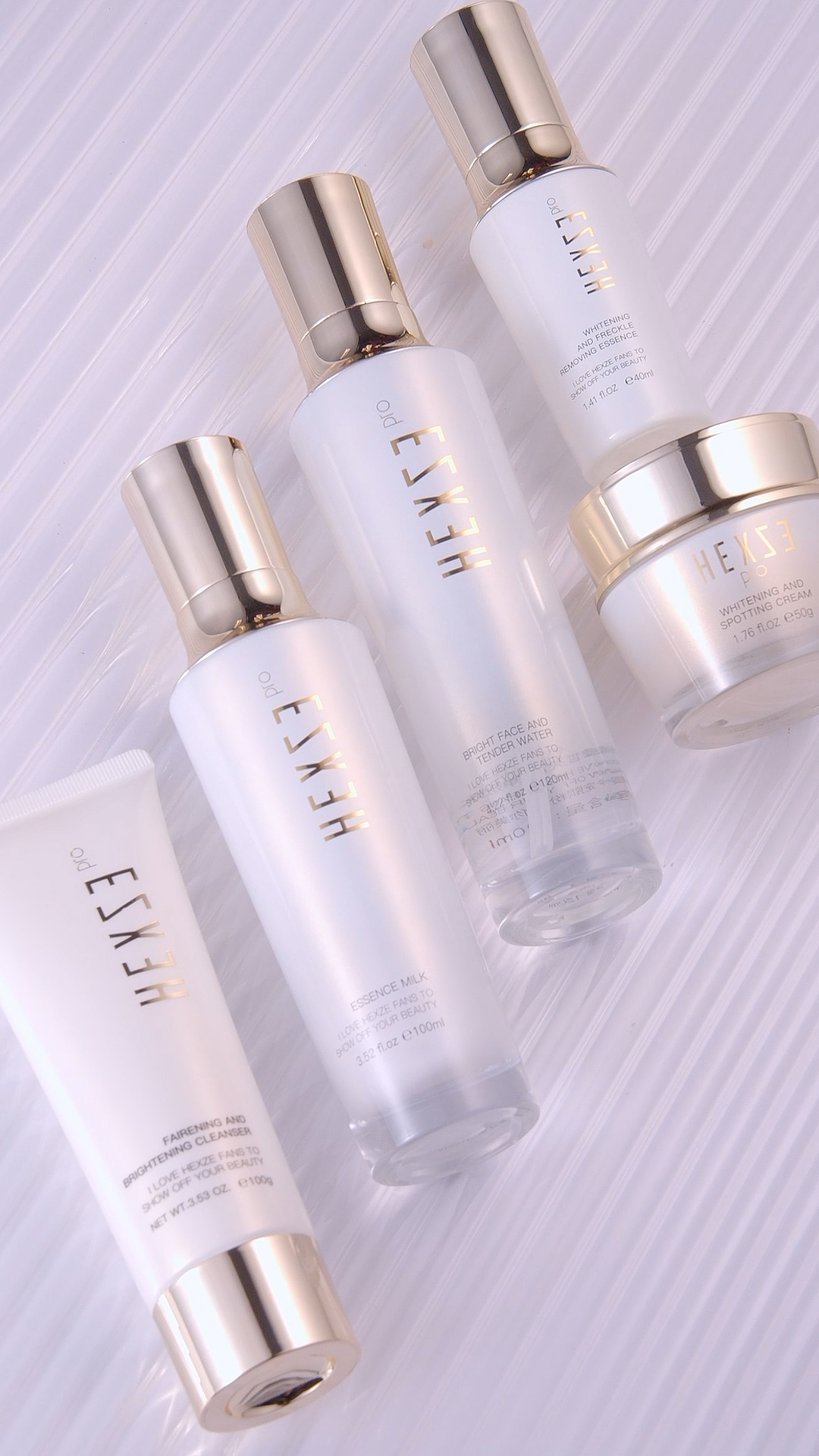 韩熙贞-美白套装产品展示