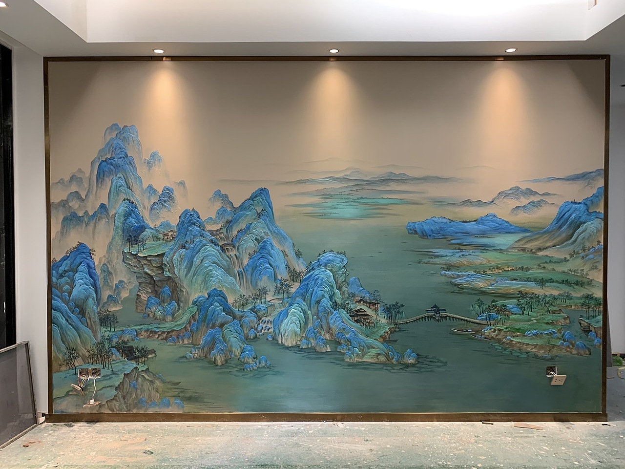 专业浮雕手绘墙绘