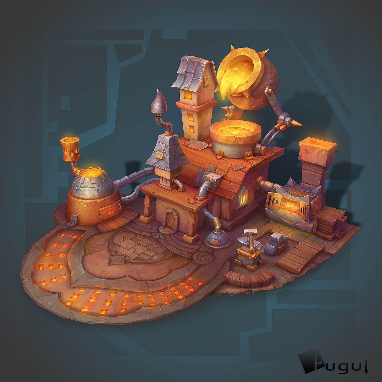 【pugui游戏】05期场景网络班学员第三批作品（图ZMjExNDI3MzAw） - 场景 - 站酷设计师pugui游戏原创素材 - 站酷ZCOOL