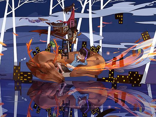 插画（个人主页-ZMjcyOTQwNTY=） - 艺术插画 - 站酷设计师Aearo原创素材 - 站酷ZCOOL