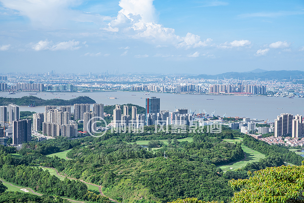 广州南沙自贸区建筑风光摄影