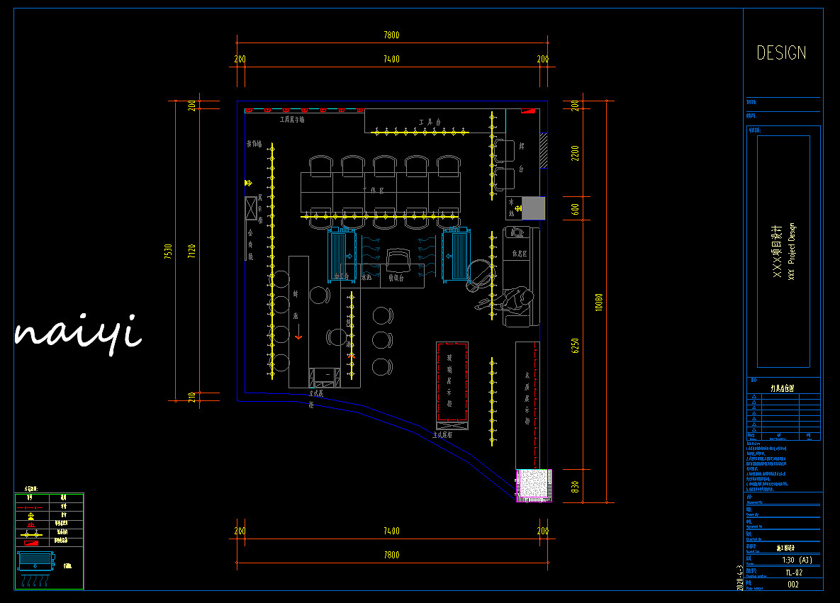 首饰店效果图＋水电图（图ZMjg0MzkxMzA0） - 商业空间设计 - 站酷设计师周奈一原创素材 - 站酷ZCOOL