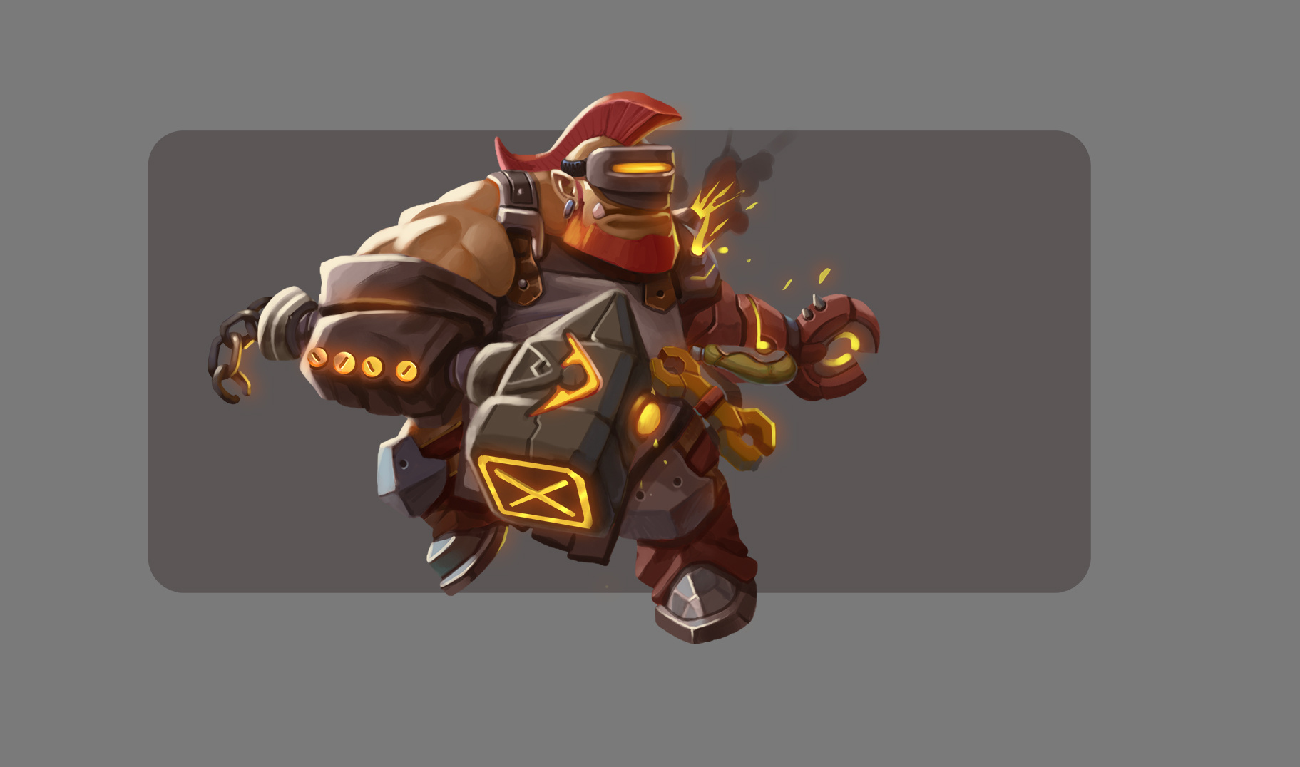 铁匠的设定|插画|游戏原画|cat_on_mars - 原创作品 - 站酷 (zcool)