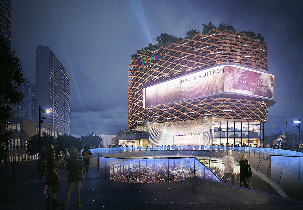 商业综合体效果图