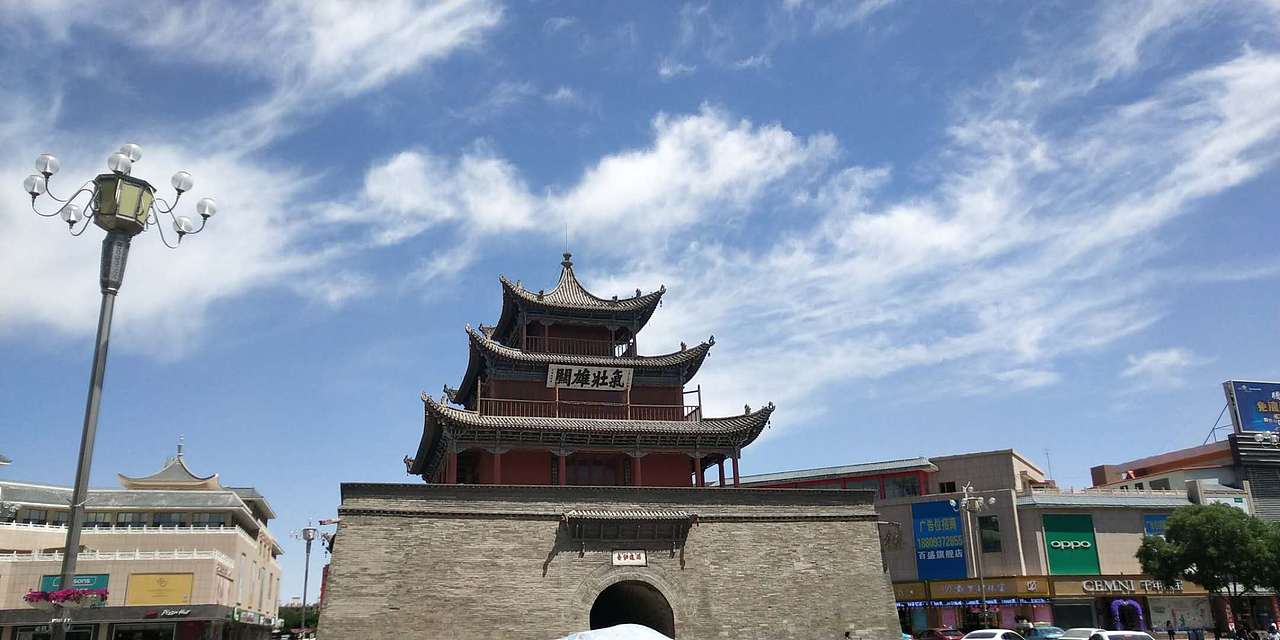 酒泉钟鼓楼