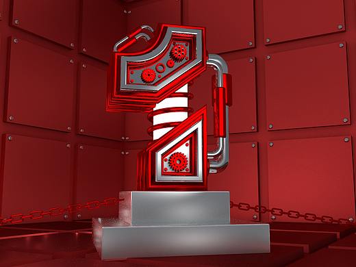 C4D机械金属数字系列-1（个人主页-ZMjc2NzI1MzI=） - 机械/交通 - 站酷设计师灬矮油丶原创素材 - 站酷ZCOOL