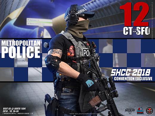SoldierStory  shcc会场限定 1/6 英国反恐特警 CT-SFO
