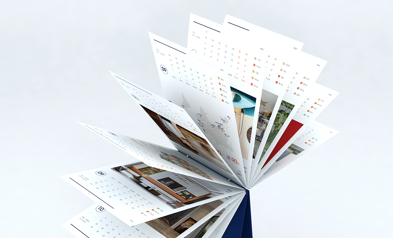 2021牛年企业台历（图ZMjQ2MTYwNzI0） - 宣传物料 - 站酷设计师标迹品牌设计原创素材 - 站酷ZCOOL