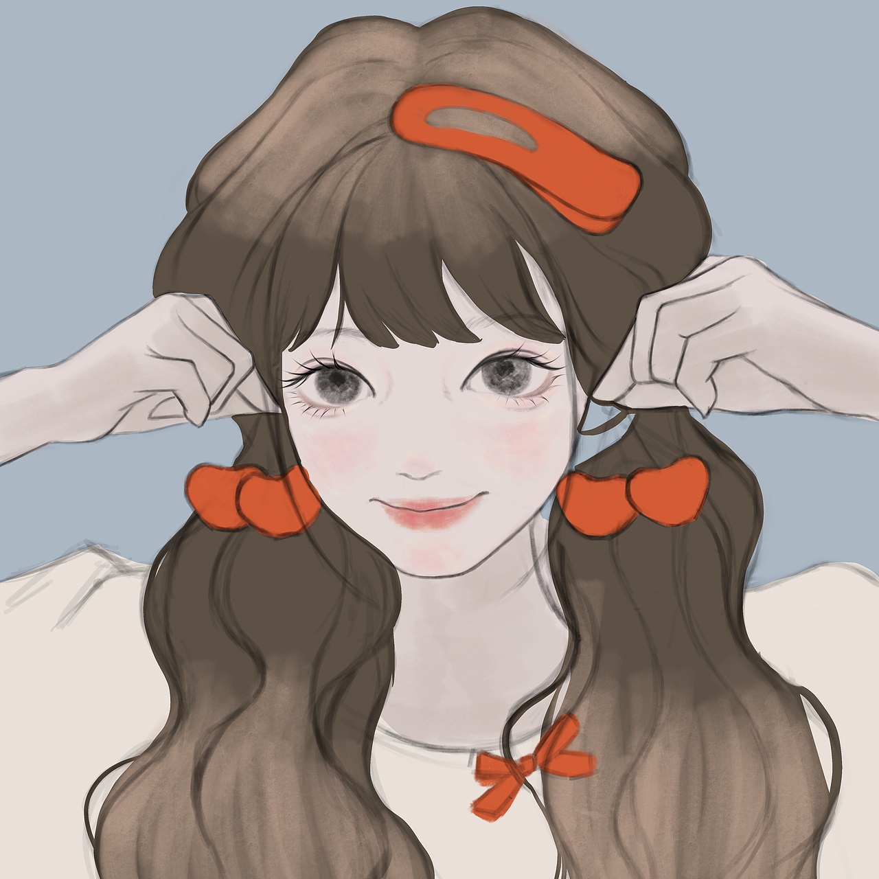 少女头像（图ZMjkyNjU1ODQw） - 商业插画 - 站酷设计师成米仓666原创素材 - 站酷ZCOOL