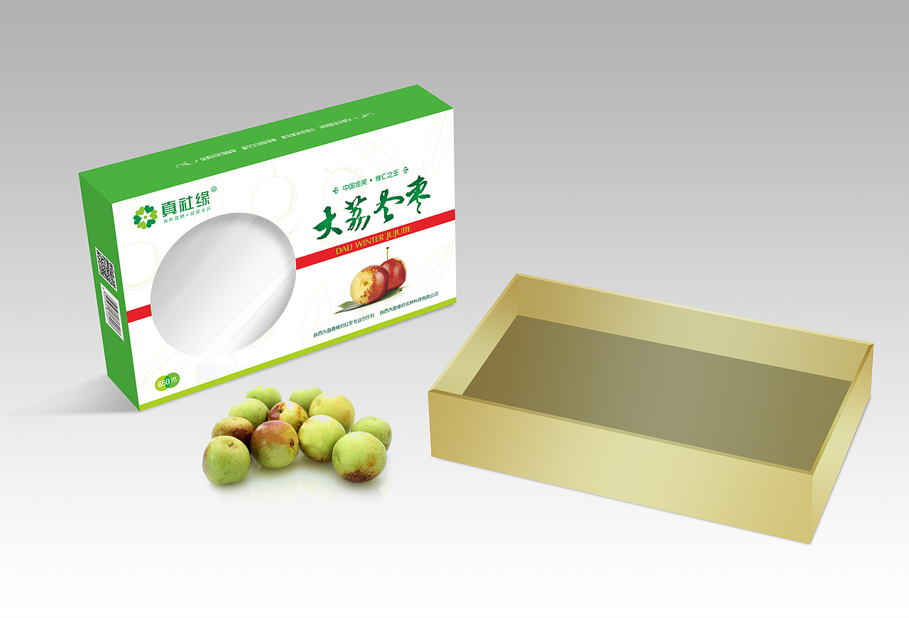 真社缘——大荔冬枣品牌形象与包装设计（图ZMTE2NzE2NzU2） - 包装 - 站酷设计师春分品牌设计原创素材 - 站酷ZCOOL