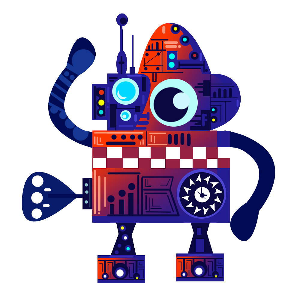 机器人|插画|其他插画|林梵焚 - 原创作品 - 站酷 (zcool)