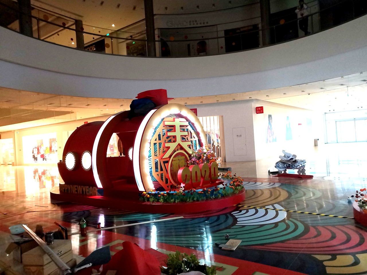 2020春节美陈（图ZMTk0MjA5MzA0） - 展陈设计 - 站酷设计师侠客行不行原创素材 - 站酷ZCOOL