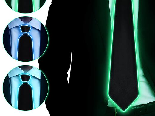 发光领带